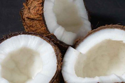 Eating coconut benefits for skin and hair